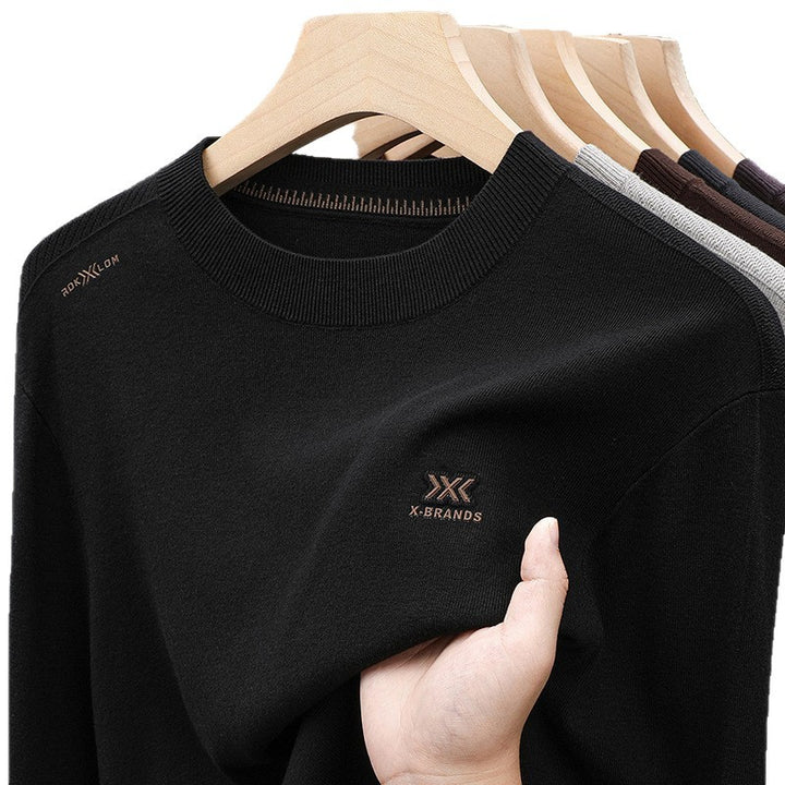 High-quality cotton round neck sweater for men Lune London