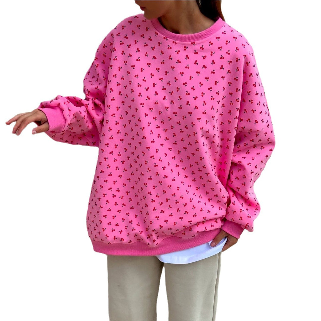 Lune London floral design women's sweatshirt
