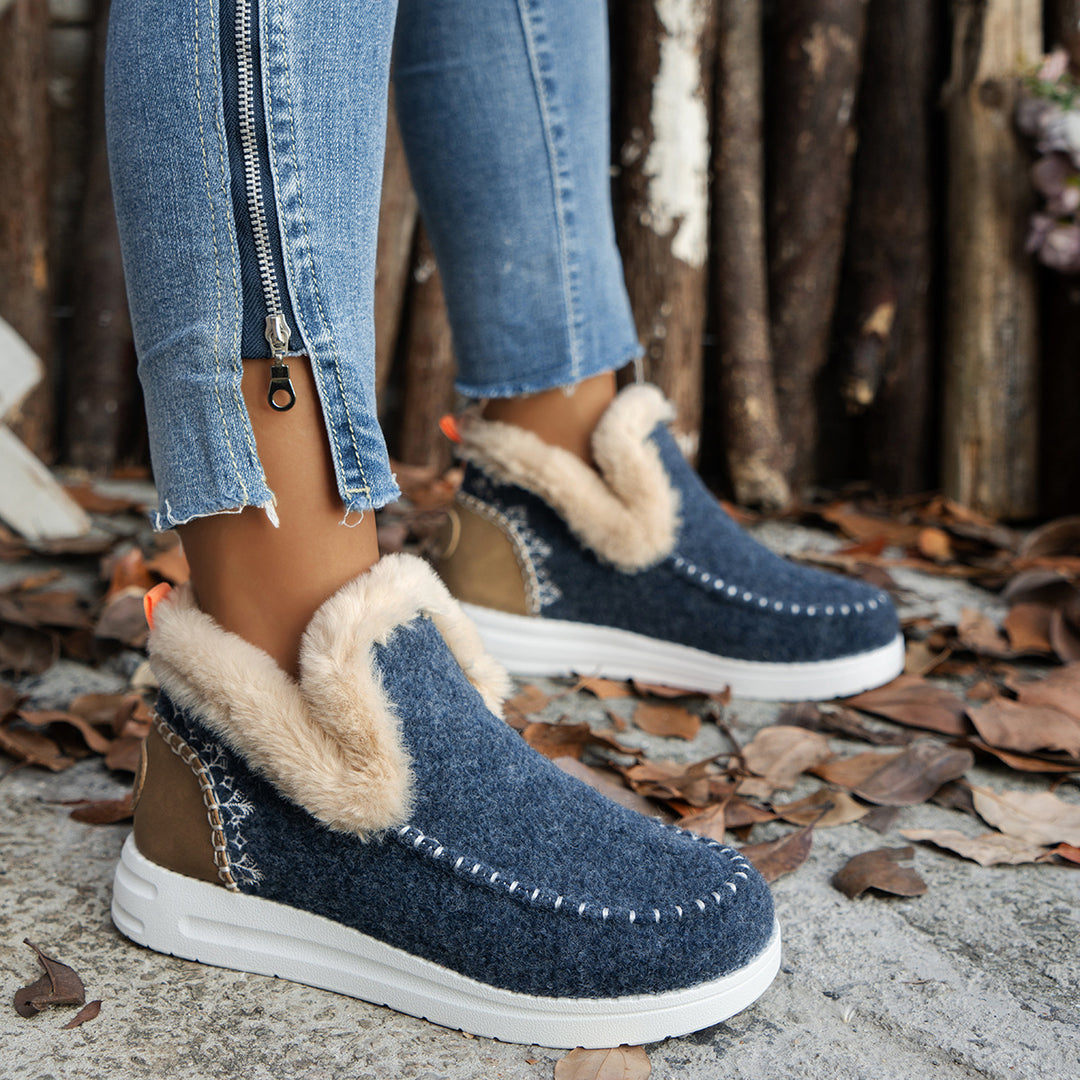 Ladies Comfortable Cushioned Sneakers with Stylish Velcro Closure and Anti-Slip Sole Lune London