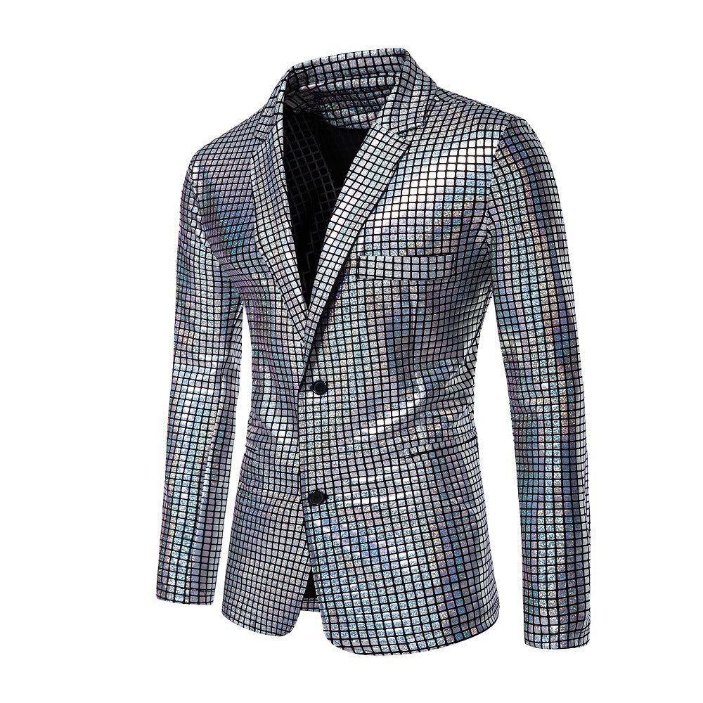 Shiny suit jacket for men Lune London