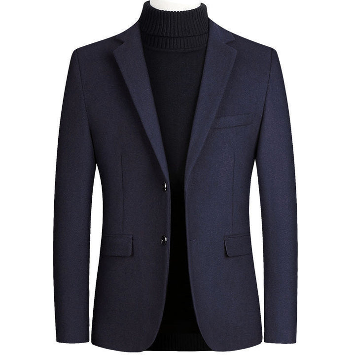Lune London | Men's elegant wool blazer in classic cut with fine texture
