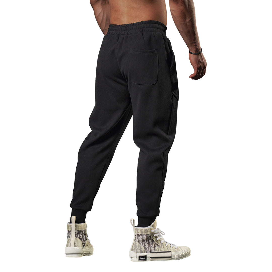 Modern sweatpants for men with an innovative cut and practical pockets Lune London