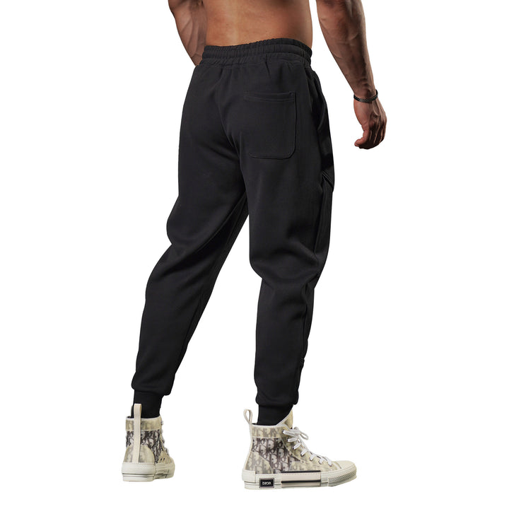 Modern sweatpants for men with an innovative cut and practical pockets Lune London
