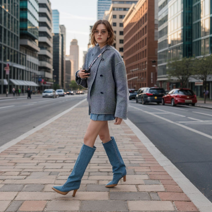 Ladies Oversized Blazer Lune London