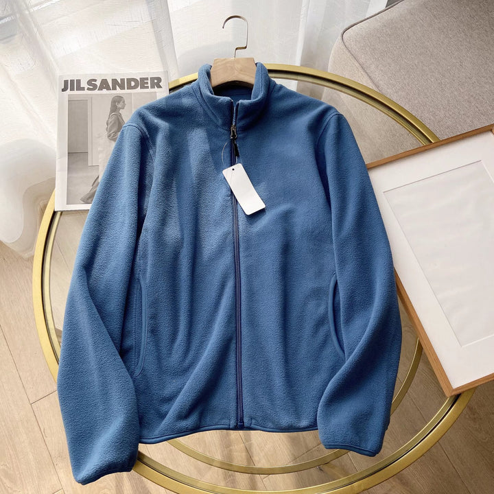 Veste en polaire pour femmes avec solution innovante de col haut Chic & Stil