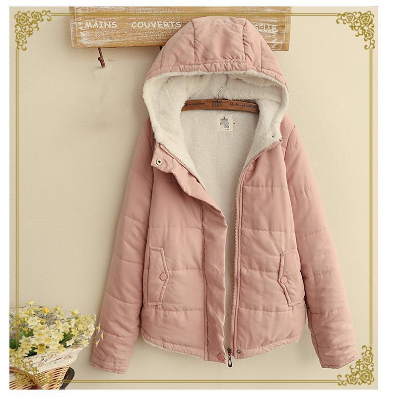 Ladies quilted hooded jacket with cozy lining and practical pockets Lune London