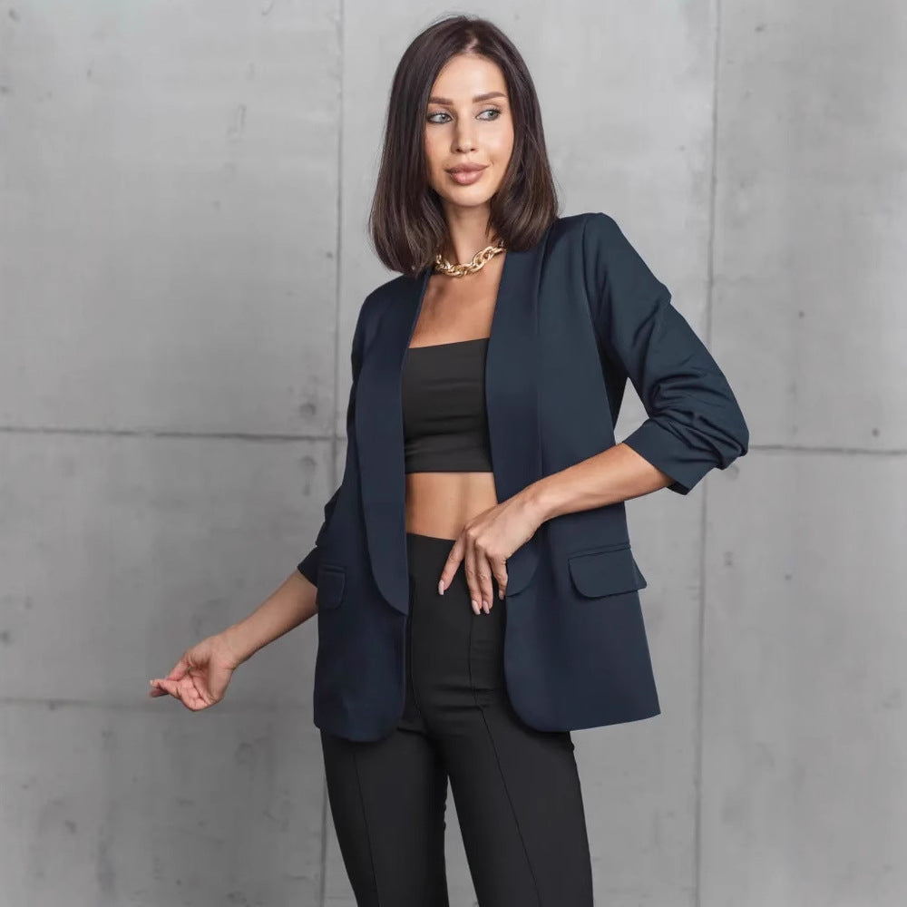 Elegant women's blazer with refined details Lune London