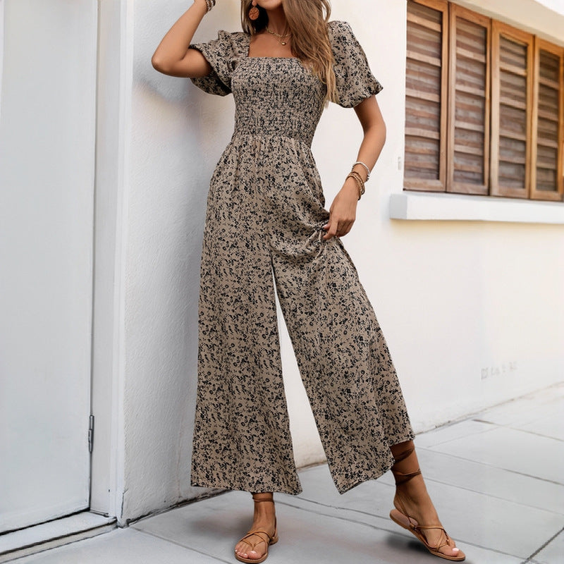 Ladies Maxi Long Dress with Ruffled Top and Pockets Lune London