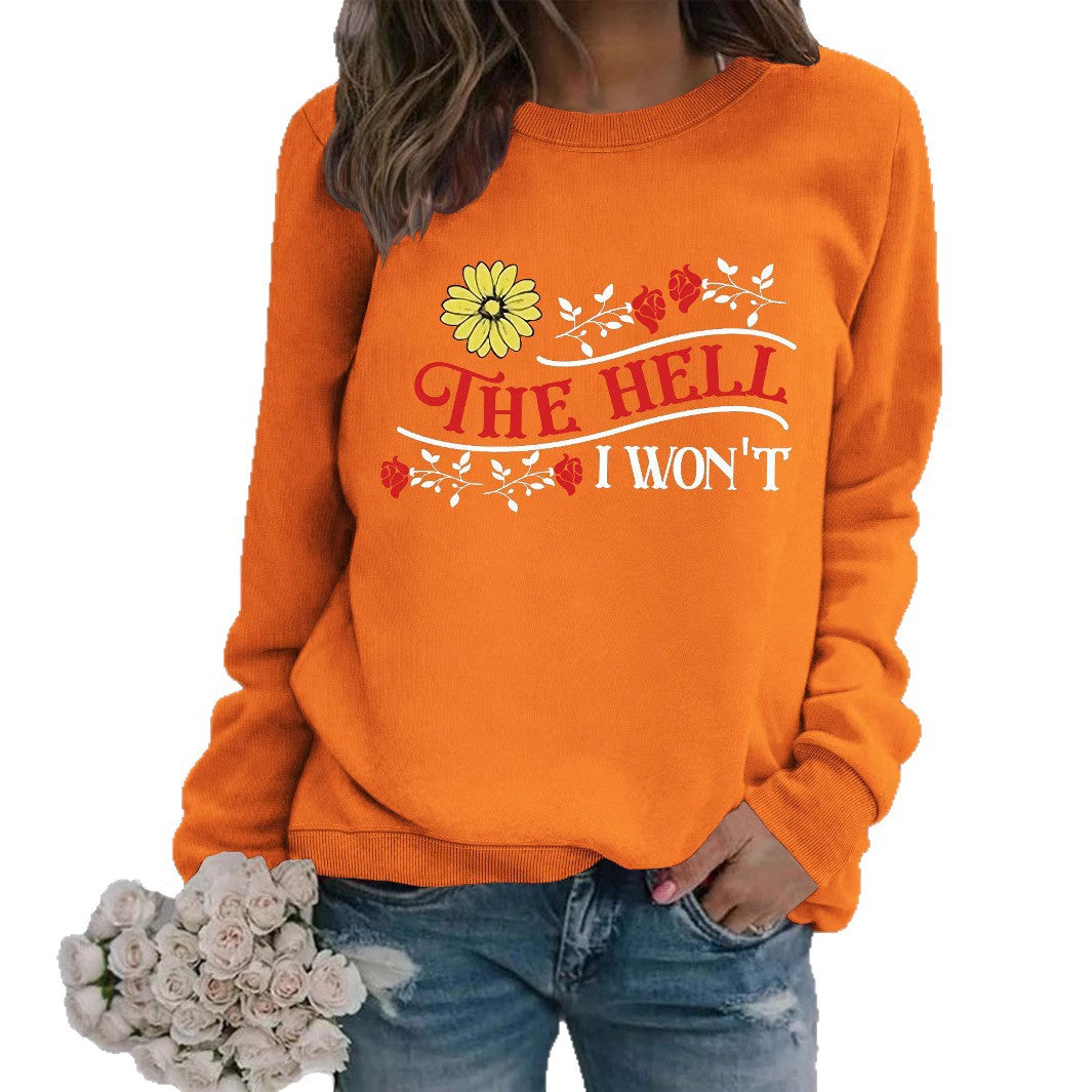 Sweatshirt pour femmes avec motif ludique et coupe confortable Chic & Stil