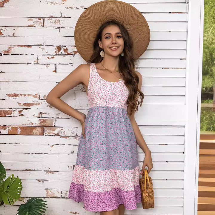 Ladies Lune London Layered Summer Dress