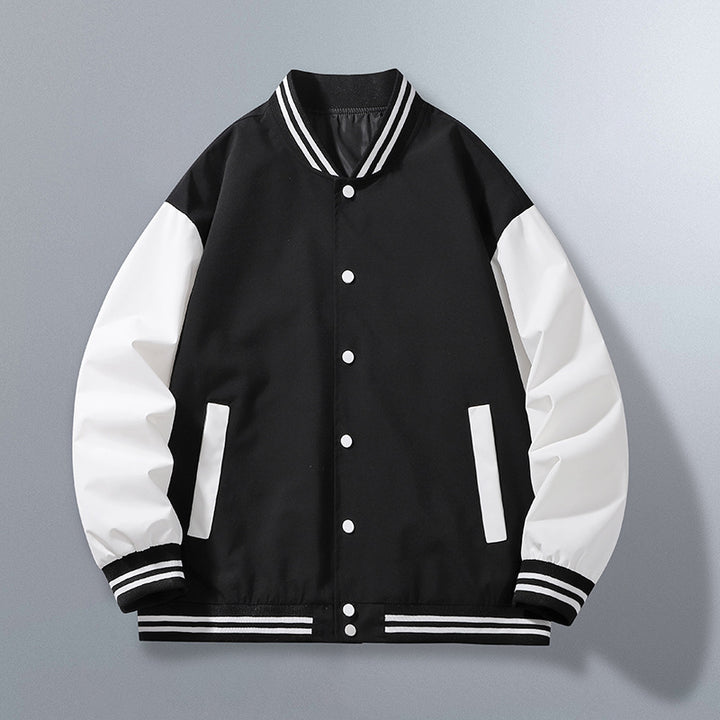 Casual bomber jacket for women with modern contrasting sleeves and functional pockets Lune London