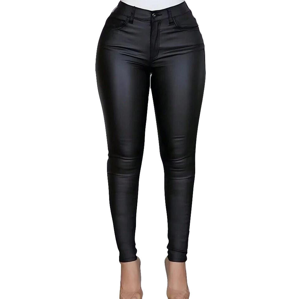 Premium PU leather leggings for women Lune London