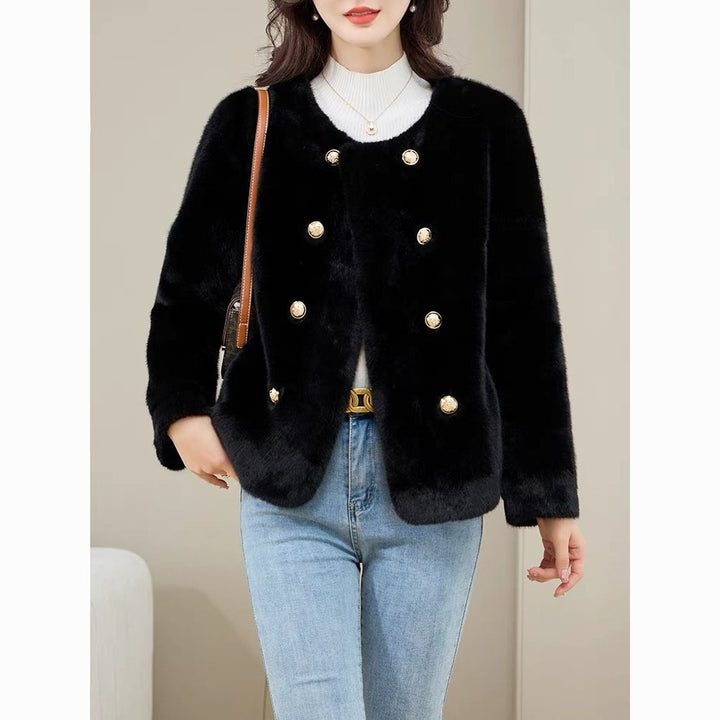Veste douce élégante pour femmes avec boutons élégants Chic & Stil