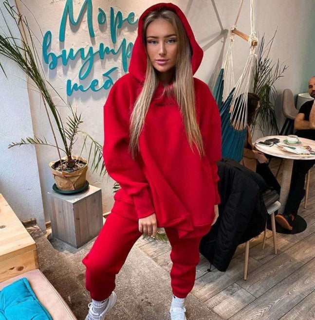Women's oversized hoodie and jogger pants set Lune London
