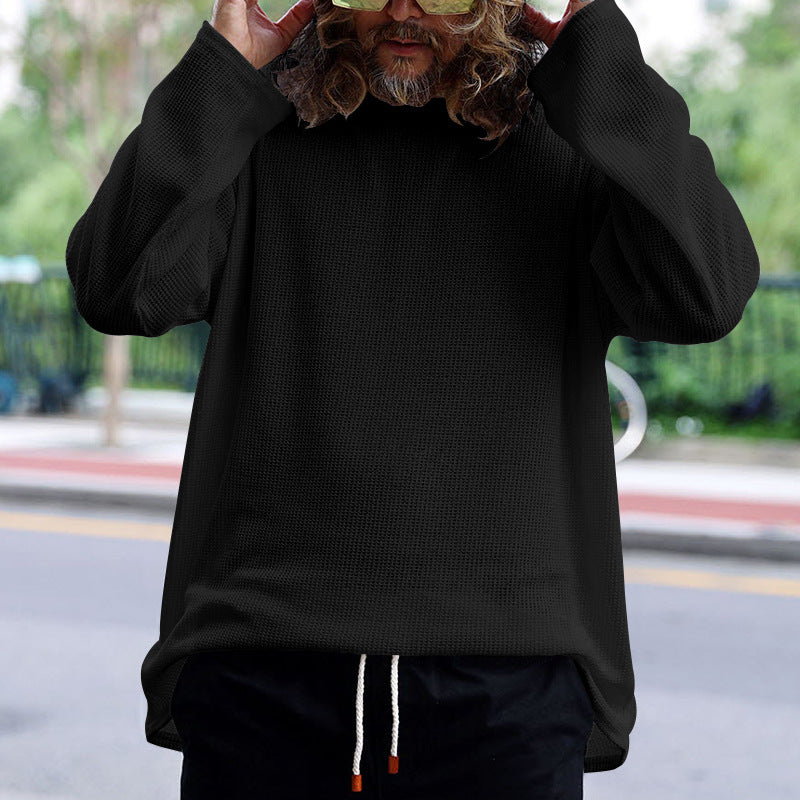 Casual long sleeve shirt for men in breathable structured fabric Lune London