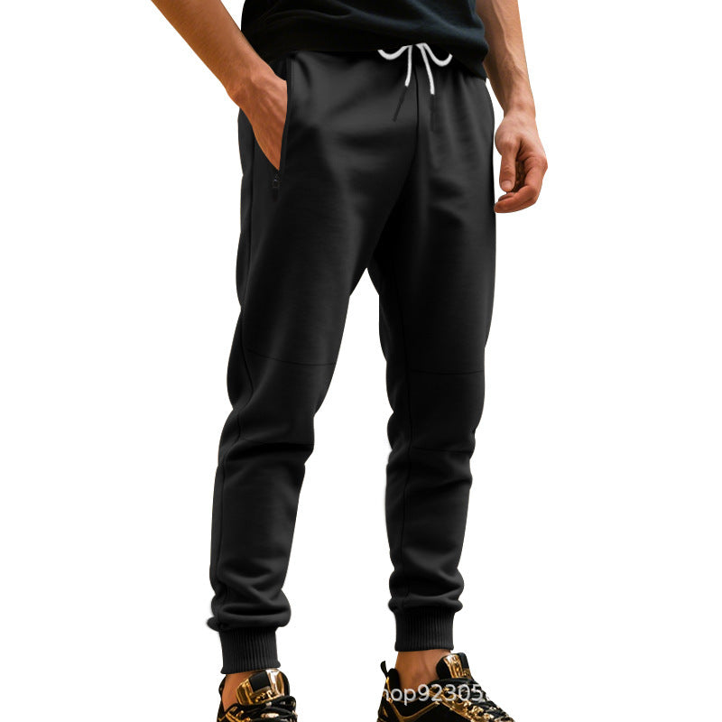 Men's leisure joggers with elastic waistband and moisture-regulating material Lune London