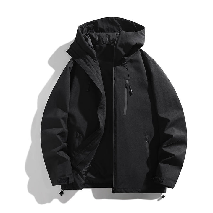 Technical all-weather jacket for women with a versatile hood design and adjustable ventilation openings Lune London