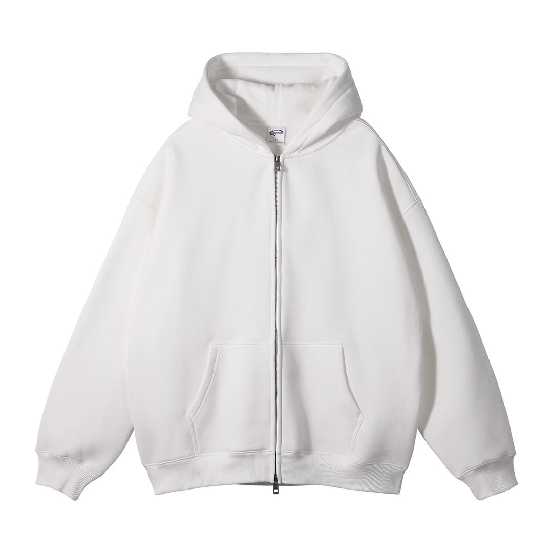 Hooded jacket for women with practical zipper Lune London
