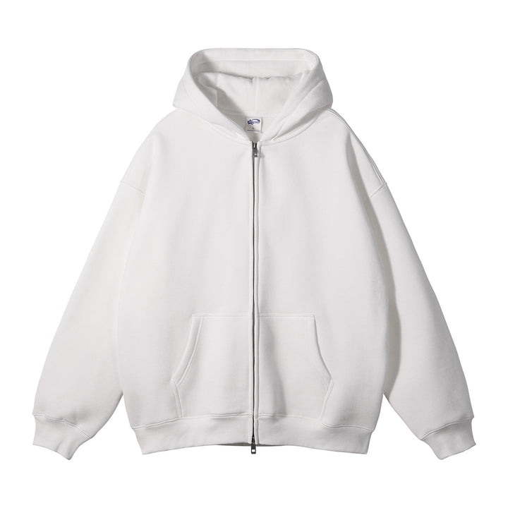 Hooded jacket for women with practical zipper Lune London
