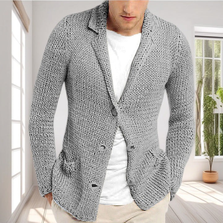 Men's Knit Blazer Lune London