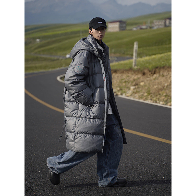 Ultra-light down jacket for men with removable inner lining Lune London