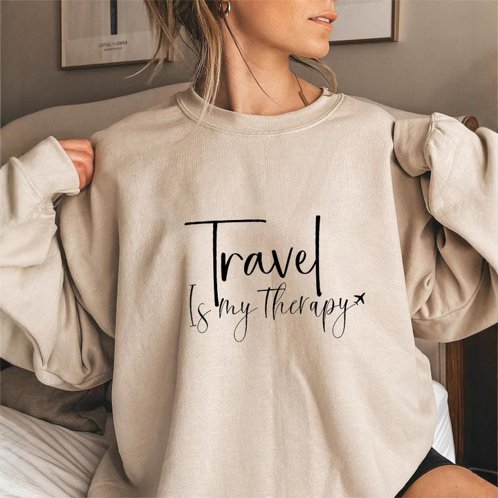 Sweat-shirt pour femmes avec impression accrocheuse et manches ballon Chic & Stil