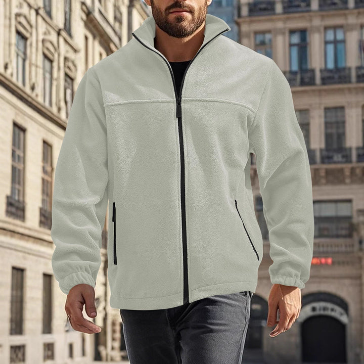 Lune London | Men's Fleece Jacket with High Collar