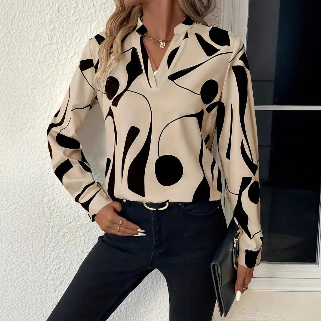 Haute couture blouse for women with modern pattern Lune London