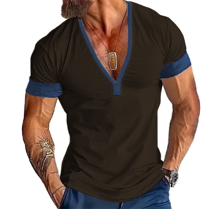 Men's V neck T-shirt Lune London