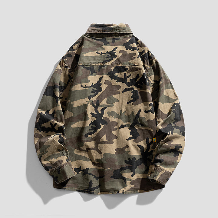 Men's camo utility jacket Lune London