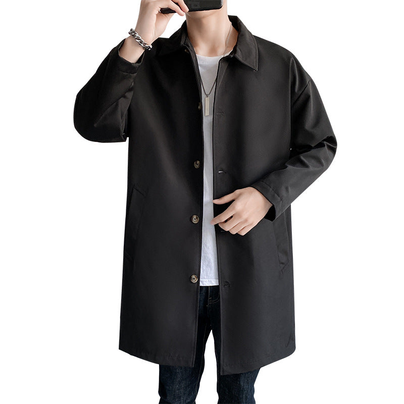 Versatile transitional jacket for men with practical pockets and modern fit Lune London