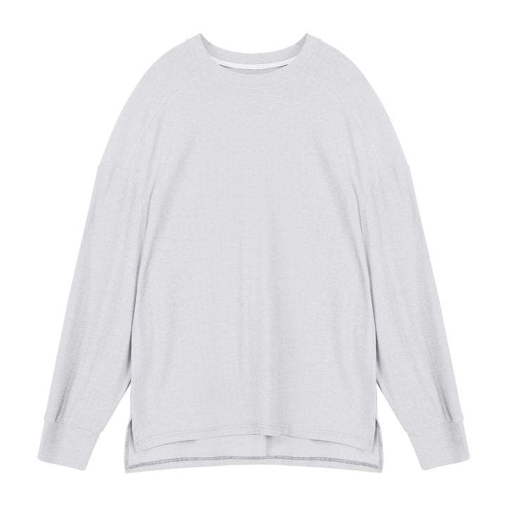 Women Long Sleeve T-Shirt with Relaxed Fit and Breathable Cotton Blend Lune London
