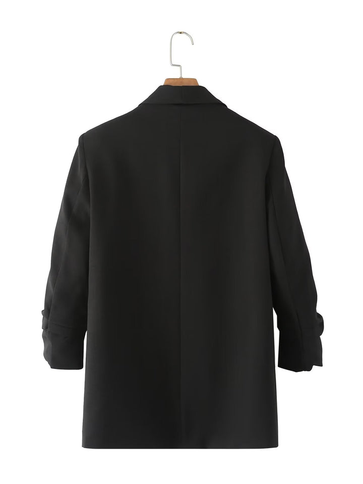 Oversized women's jacket without closure Lune London