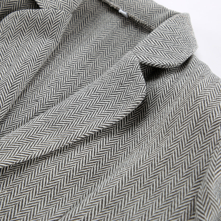 Oversized blazer jacket for women in soft fabric Lune London