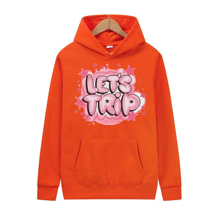Women's hoodie with stylish graffiti print and comfortable fit Chic & Stil