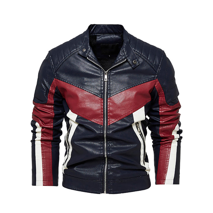 Elegant motorcycle jacket for men in high-quality leather Lune London