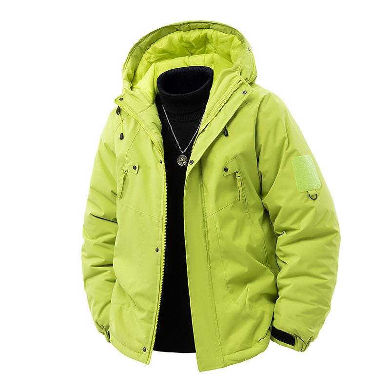 Warm functional jacket for men with insulated lining Lune London
