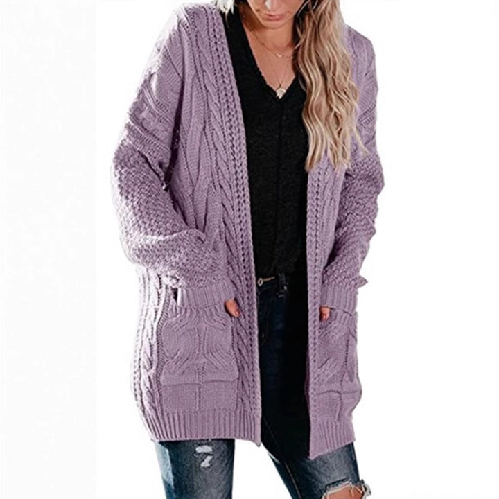 Women Chunky Knit Cardigan Chic and Still