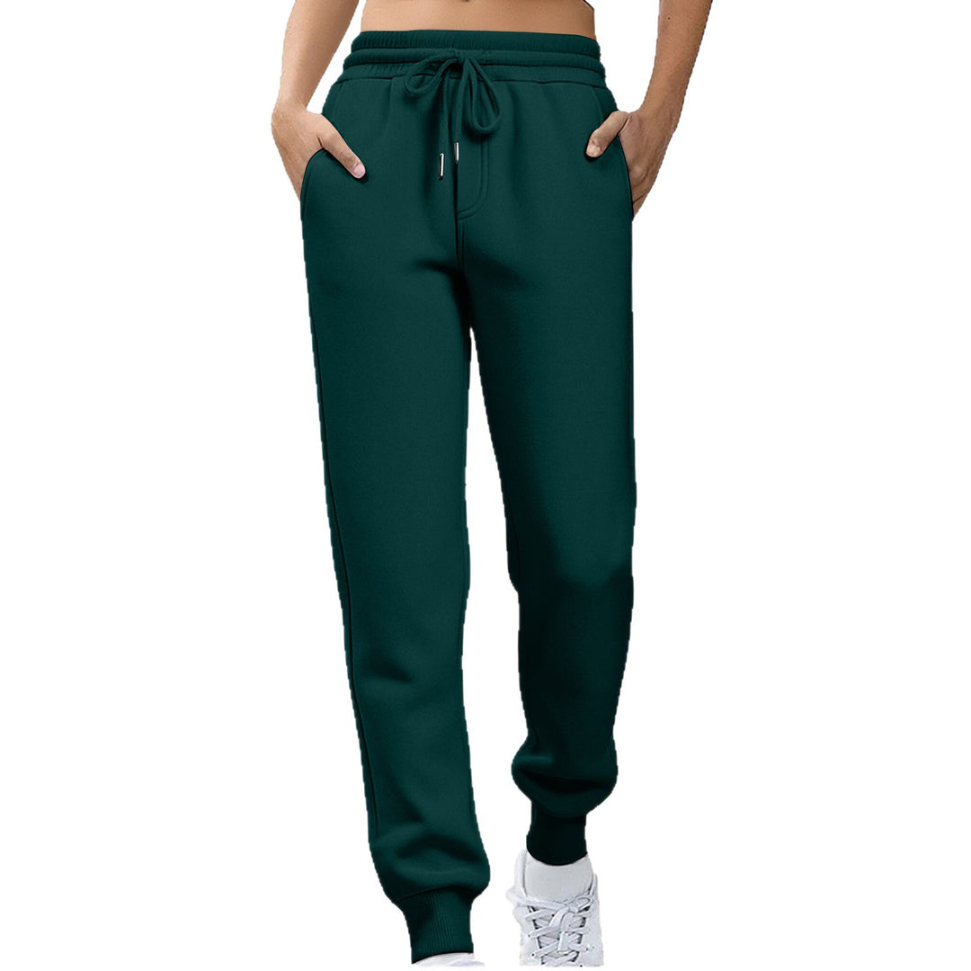 Women Relaxed Fit Sweatpants with Elastic Waistband and Side Pockets Chic & Stil