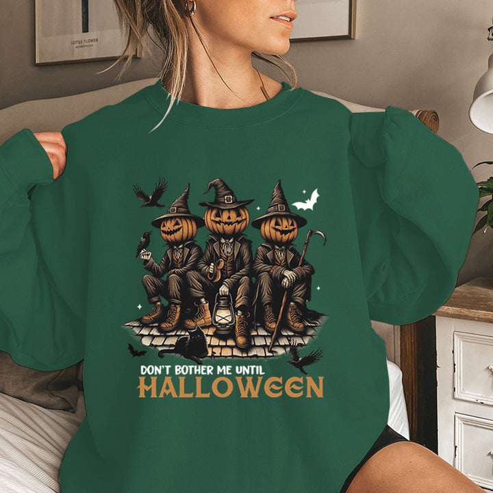 Sweat-shirt pour femmes avec motif d'Halloween saisonnier et coupe confortable Chic & Stil