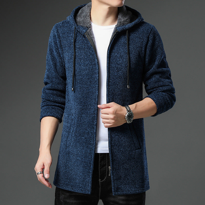 Urban leisure jacket for men with hood Lune London