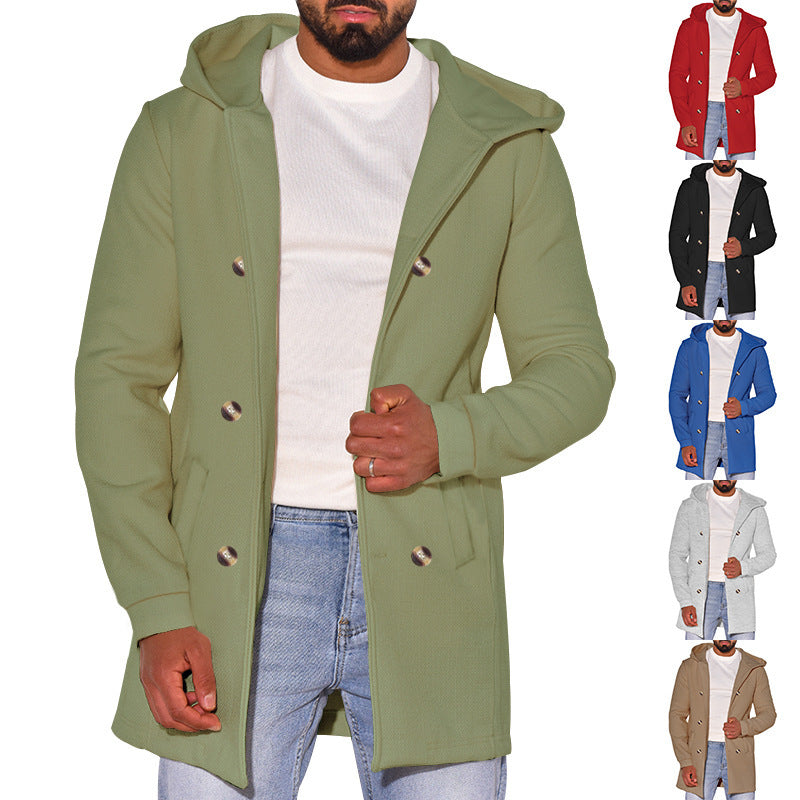 Trendy parka jacket for men with large lapels and practical pockets Lune London