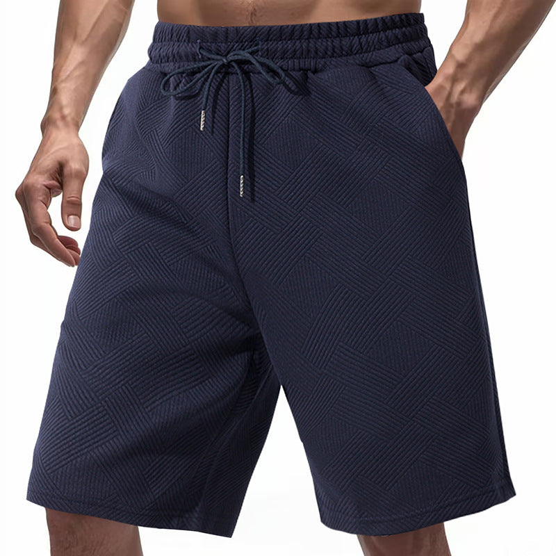 Casual beach shorts for men in breathable material with elastic waistband Lune London