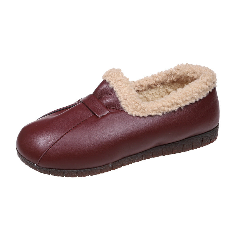 Women's slippers with padded collar and non-slip sole Lune London
