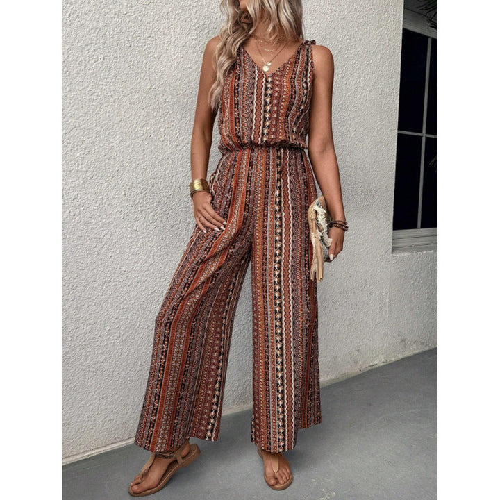 Ladies Bohemian Palazzo Jumpsuit Lune London
