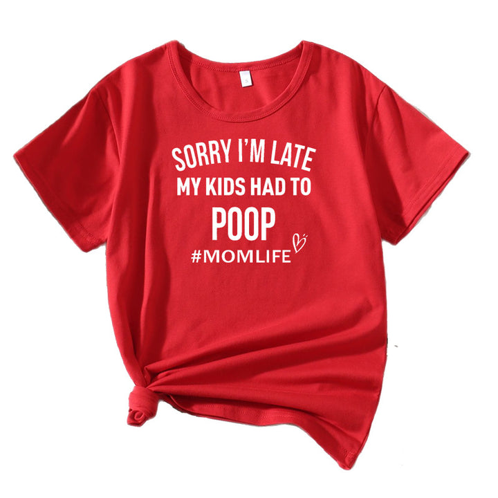 Women Leisure Mom Humor T-shirt Lune London