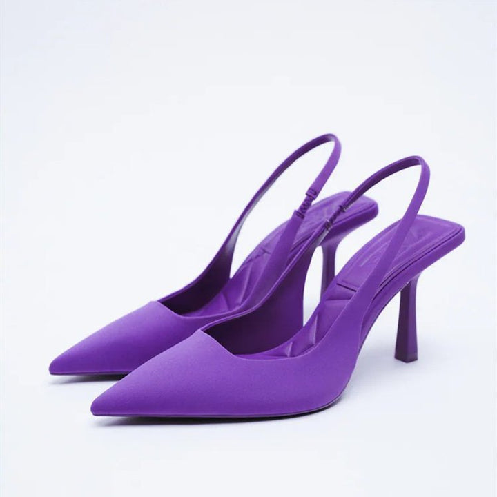 Women's Sling Pumps with Modern Design and Elegant Heel Lune London