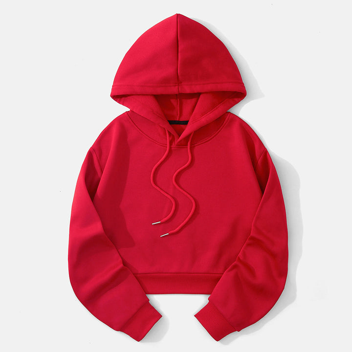 Lune London Casual Cropped Hoodie for Women