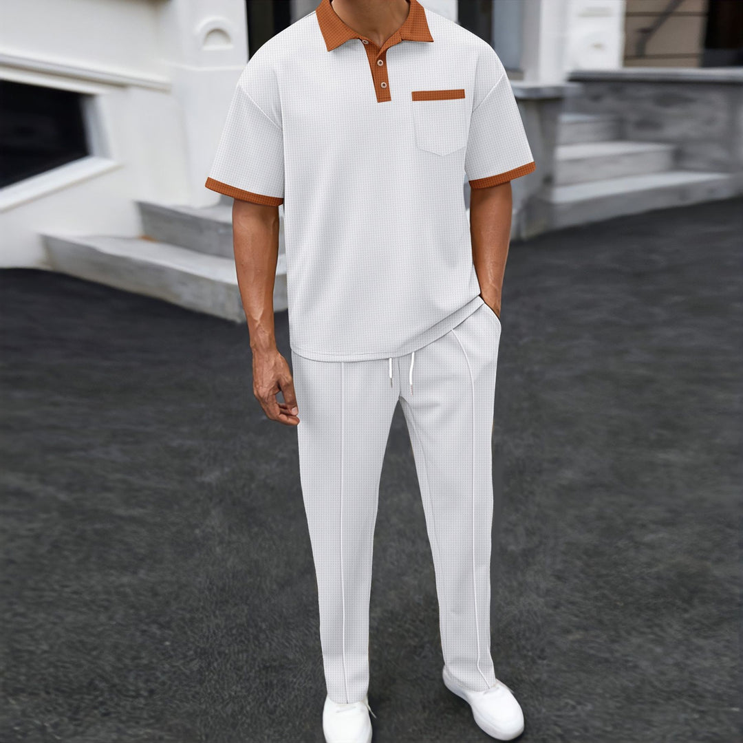 Casual men's outfit with breathable fabric and functional pockets Lune London
