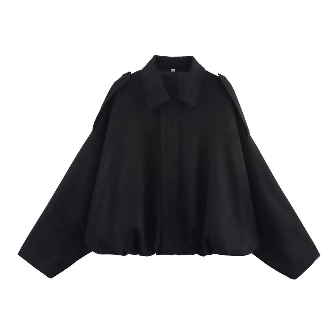 Women Oversized Jacket In Casual Style Lune London